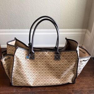 Dooney and Bourne Large Monogram Tote Bag
